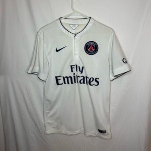 🤍🖤⚽️ PSG FC Jersey 2014 Authentic ⚽️ 🖤🤍